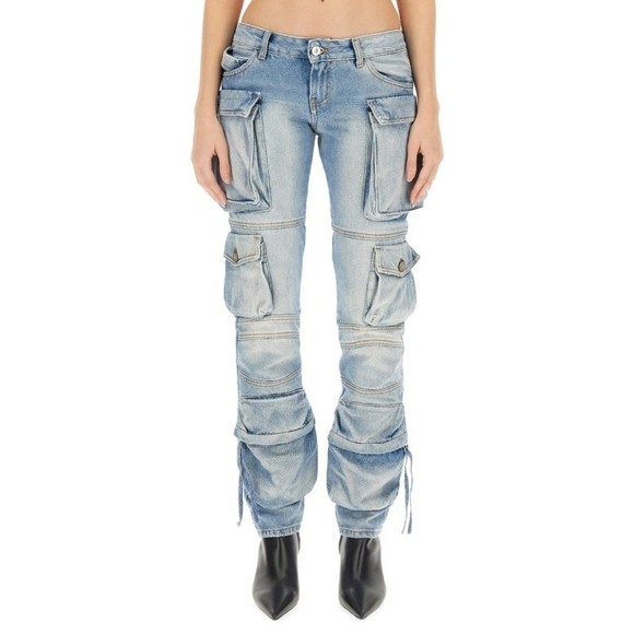 The Attico Denim - The Attico Cargo Jeans - NWT